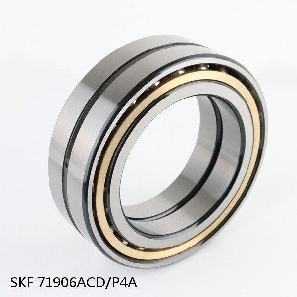 71906ACD/P4A SKF Super Precision,Super Precision Bearings,Super Precision Angular Contact,71900 Series,25 Degree Contact Angle