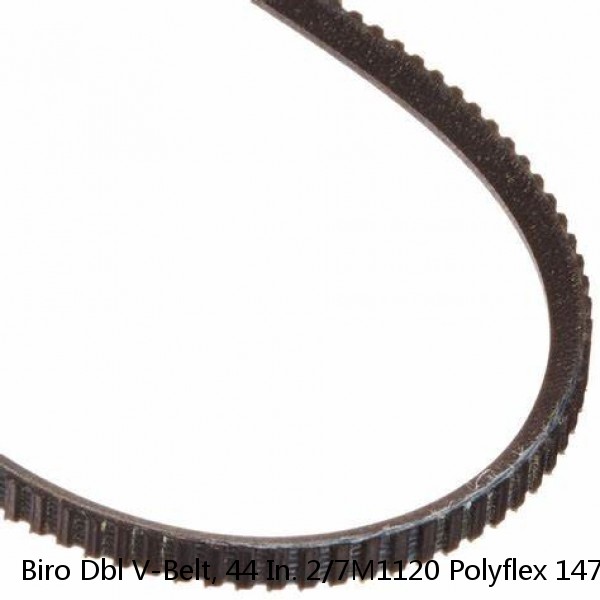 Biro Dbl V-Belt, 44 In. 2/7M1120 Polyflex 14730 - Free Shipping + Geniune OEM
