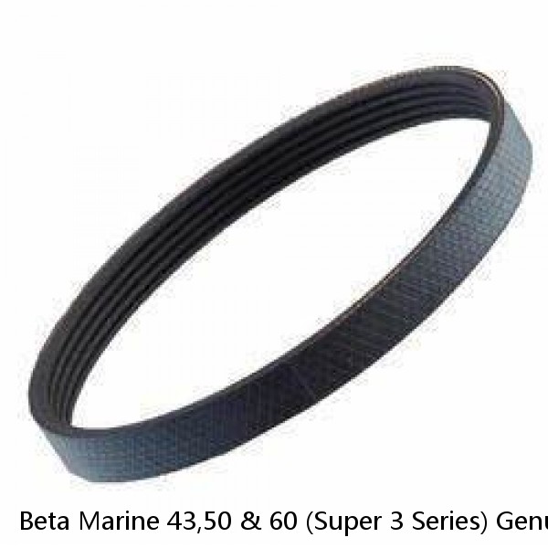 Beta Marine 43,50 & 60 (Super 3 Series) Genuine Service Kit & Poly Vee Belt