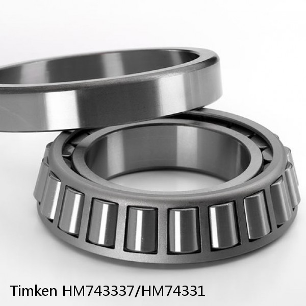 HM743337/HM74331 Timken Tapered Roller Bearing #1 small image