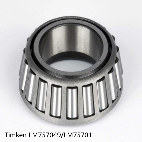 LM757049/LM75701 Timken Tapered Roller Bearing #1 small image