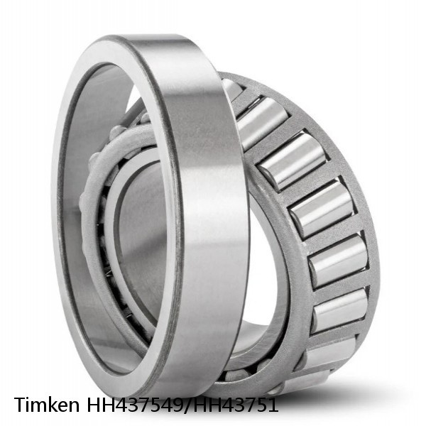 HH437549/HH43751 Timken Tapered Roller Bearing #1 small image