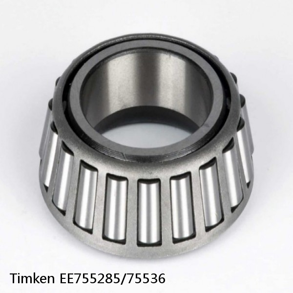 EE755285/75536 Timken Tapered Roller Bearing #1 small image