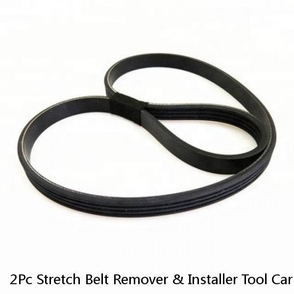 2Pc Stretch Belt Remover & Installer Tool Car Ribbed Drive Belt Removal Aid Tool #1 small image
