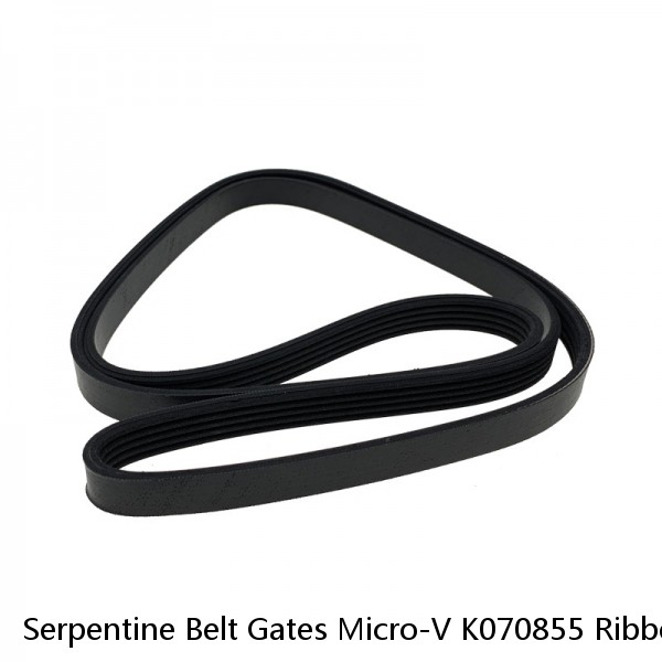 Serpentine Belt Gates Micro-V K070855 Ribbed Grooved NOS 5070855 Car Truck #1 small image