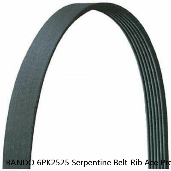 BANDO 6PK2525 Serpentine Belt-Rib Ace Precision Engineered V-Ribbed Belt  #1 small image