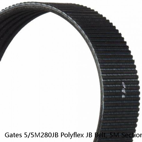 Gates 5/5M280JB Polyflex JB Belt, 5M Section, 15/16" Top Width, 11.02" Length #1 small image