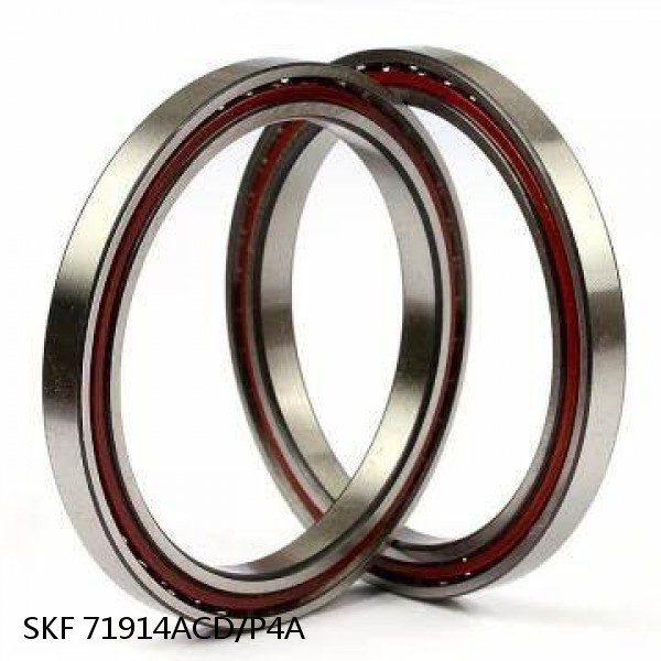 71914ACD/P4A SKF Super Precision,Super Precision Bearings,Super Precision Angular Contact,71900 Series,25 Degree Contact Angle #1 image