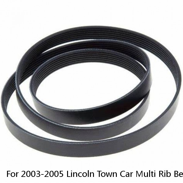 For 2003-2005 Lincoln Town Car Multi Rib Belt Motorcraft 21616KP 2004 4.6L V8 #1 image