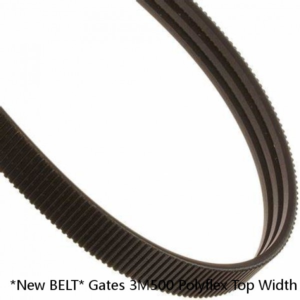 *New BELT* Gates 3M500 Polyflex Top Width 3mm, Length 500mm #1 image