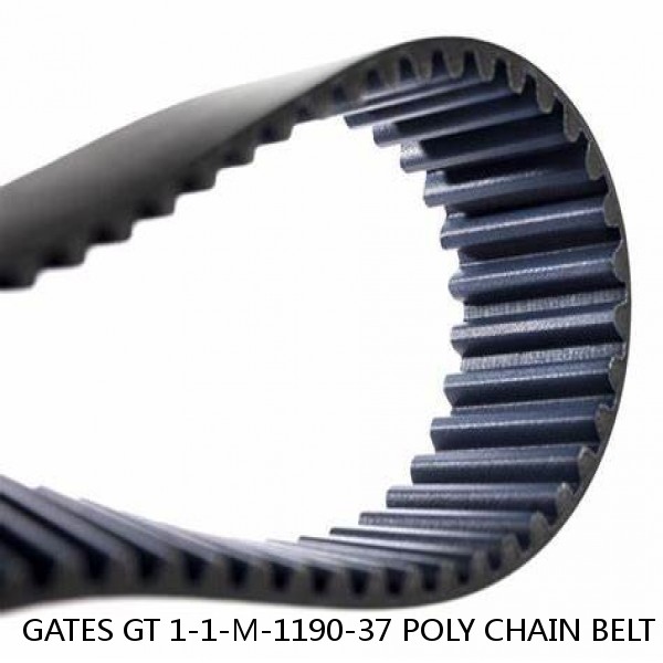 GATES GT 1-1-M-1190-37 POLY CHAIN BELT #1 image